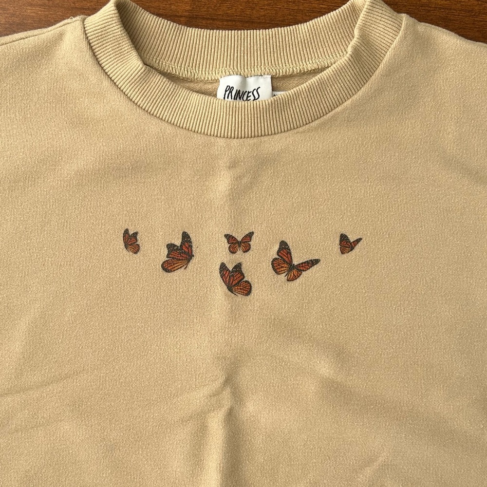 Princess Polly crew neck pullover. Size S.